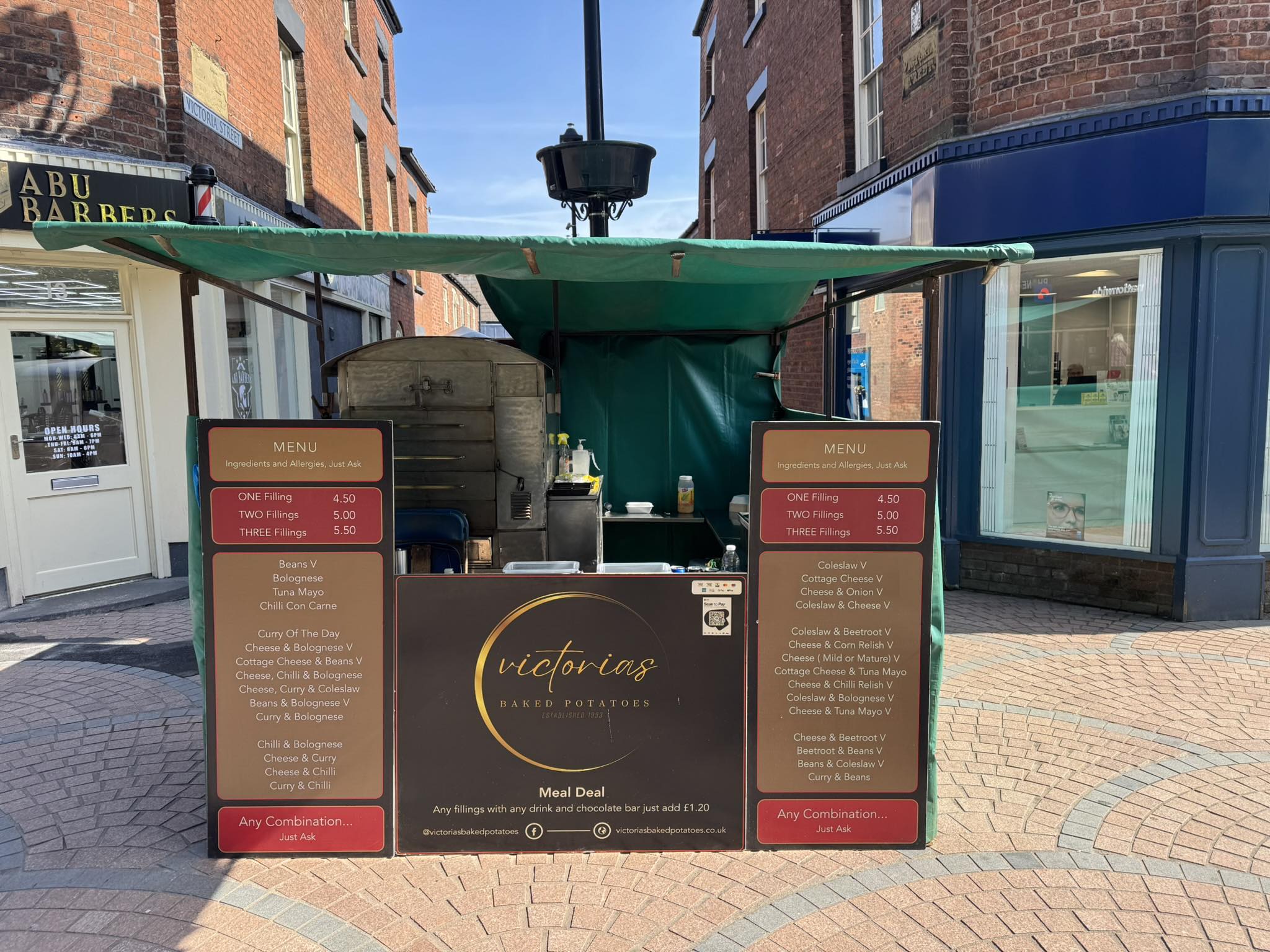 Victoria's Baked Potatoes | Congleton