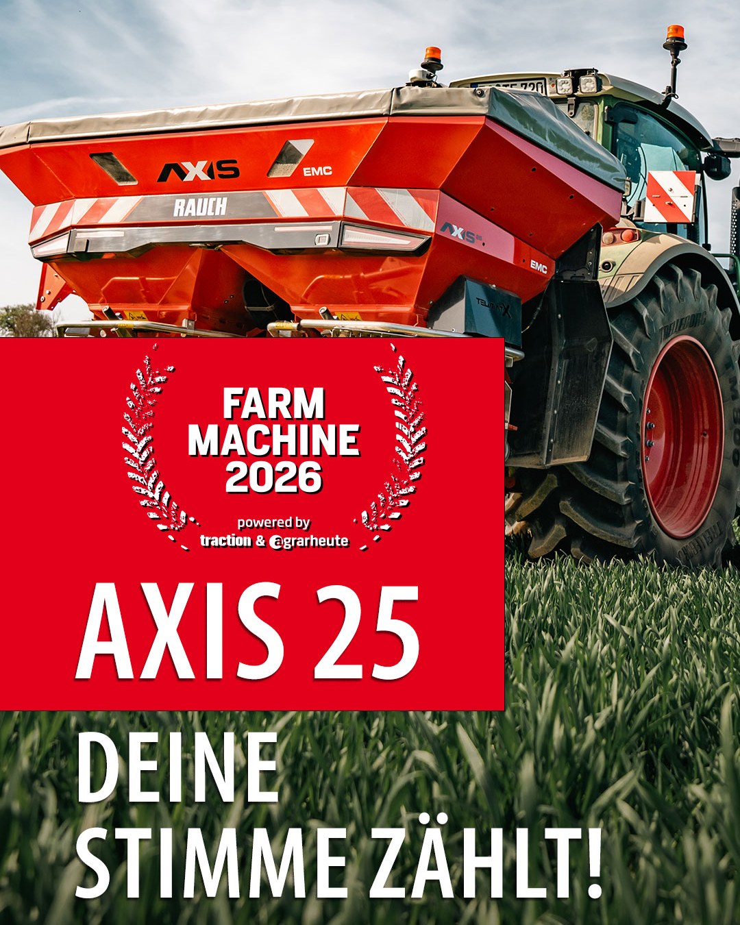 Wir sind nominiert! 🎉 Unser RAUCH AXIS... - Landforst Technik | Facebook