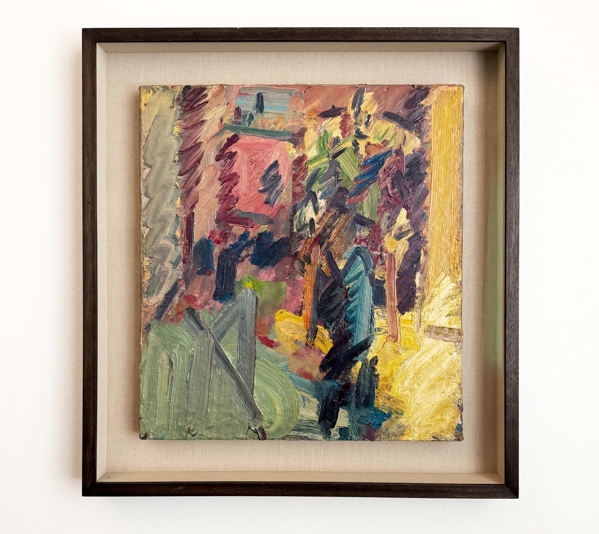 アート・デザイン・音楽 FRANK AUERBACH - WILLIAN FEAVER Frank Auerbach's Portrait of William Feaver at Gallery Michael