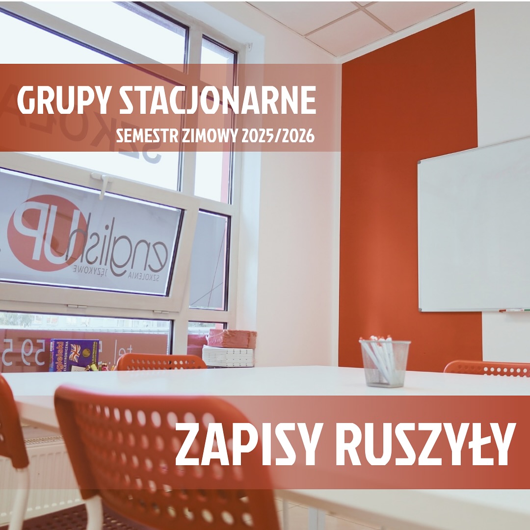 ENGLISHUP.pl - Szkolenia językowe w dowolnym miejscu i czasie - Drodzy ...