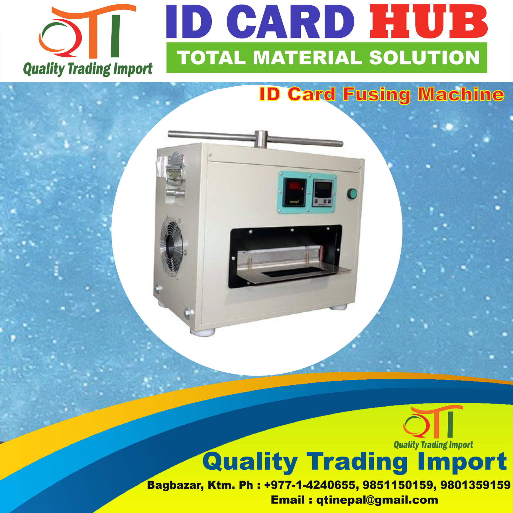 #ID CARD FUSING MACHINE... - Quality Trade Center 