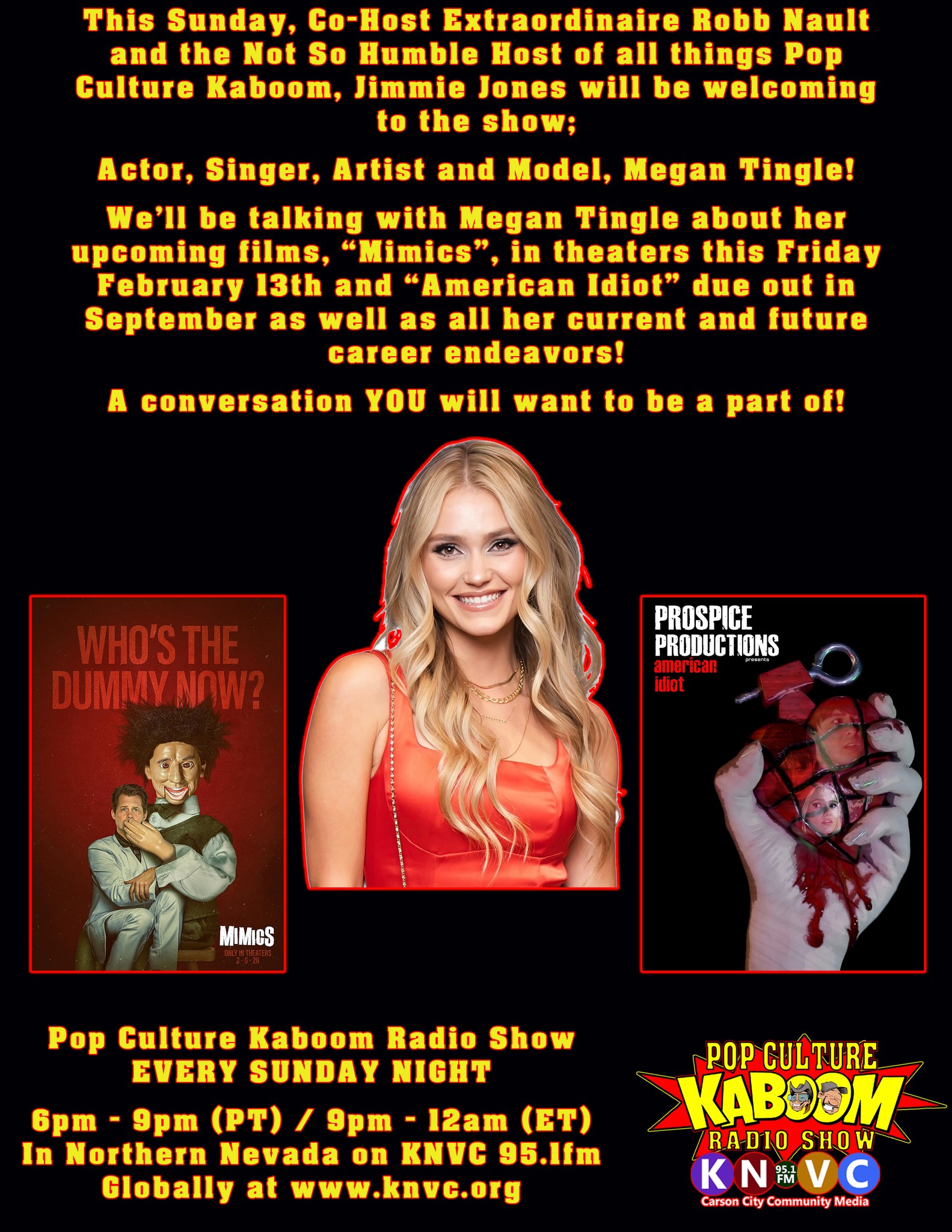 This Sunday on the Pop Culture Kaboom... - Pop Culture Kaboom | Facebook