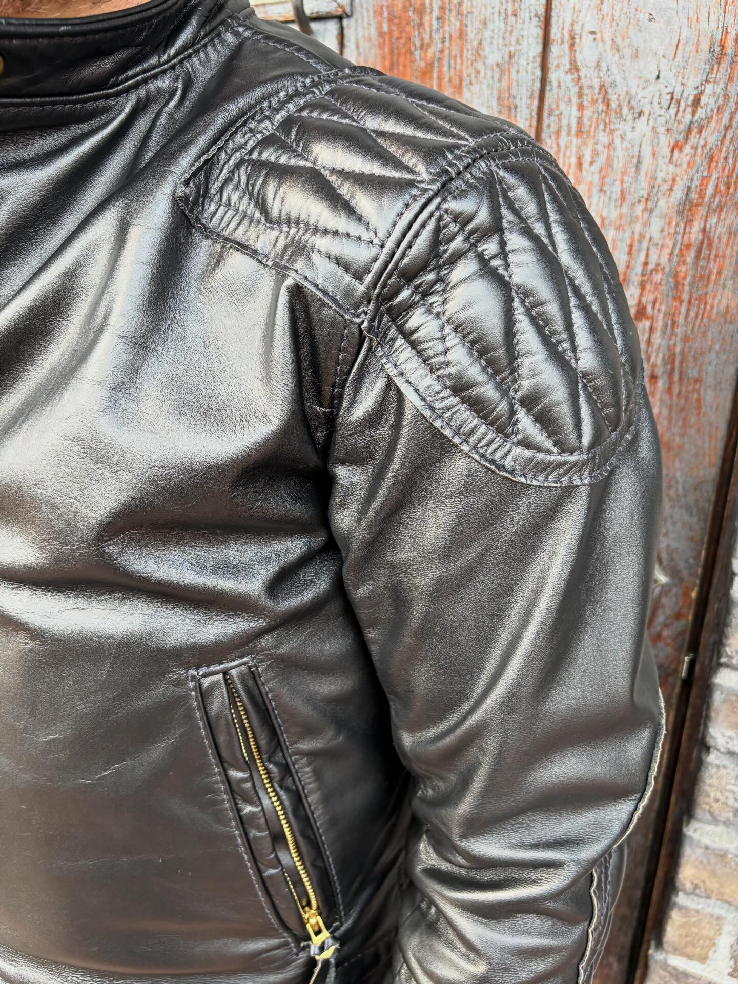 Speedway Cascade in Cowhide #langlitzleathers #langlitz #ラング