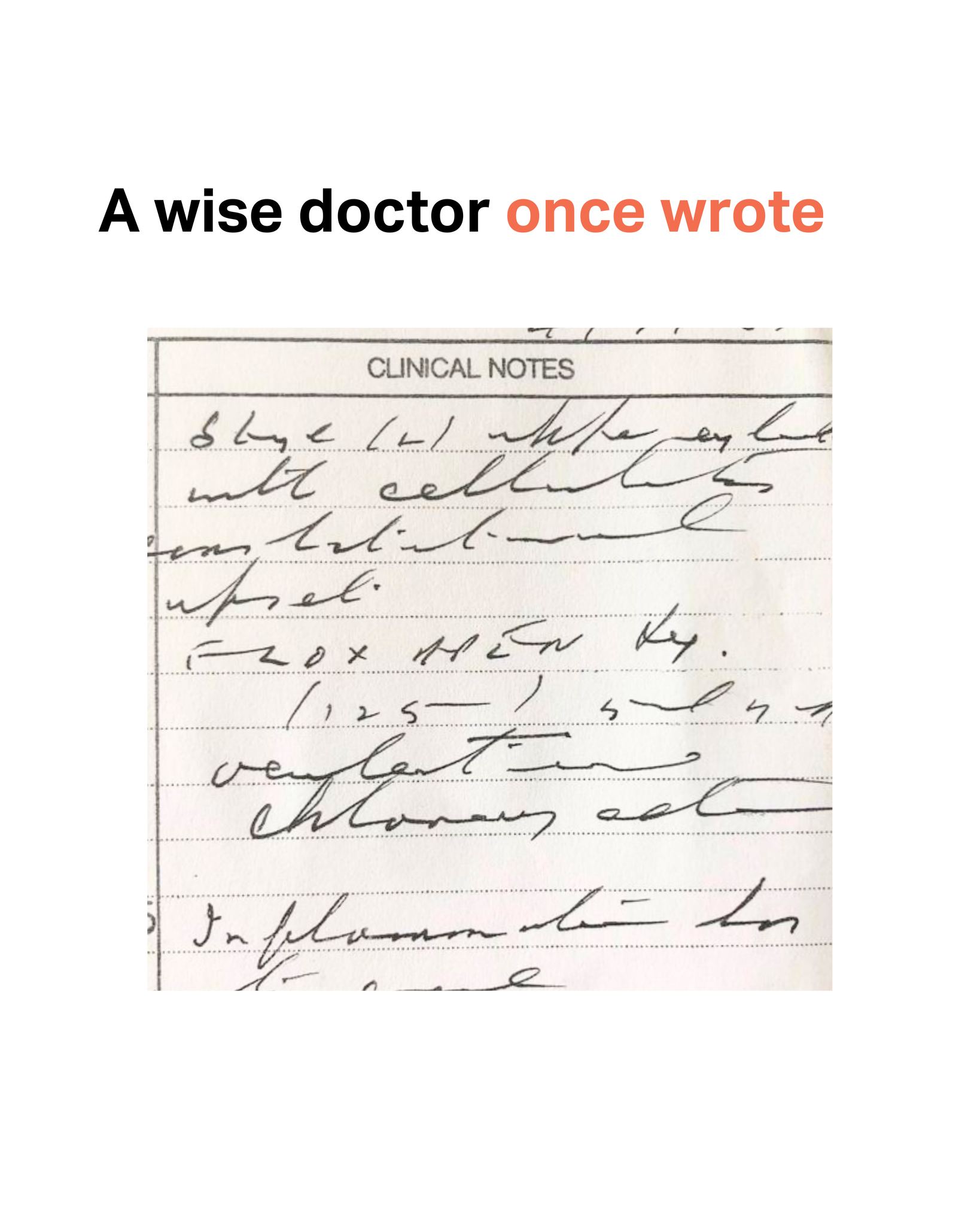 Central - Ever wondered why clinicians have notoriously hard-to-read ...