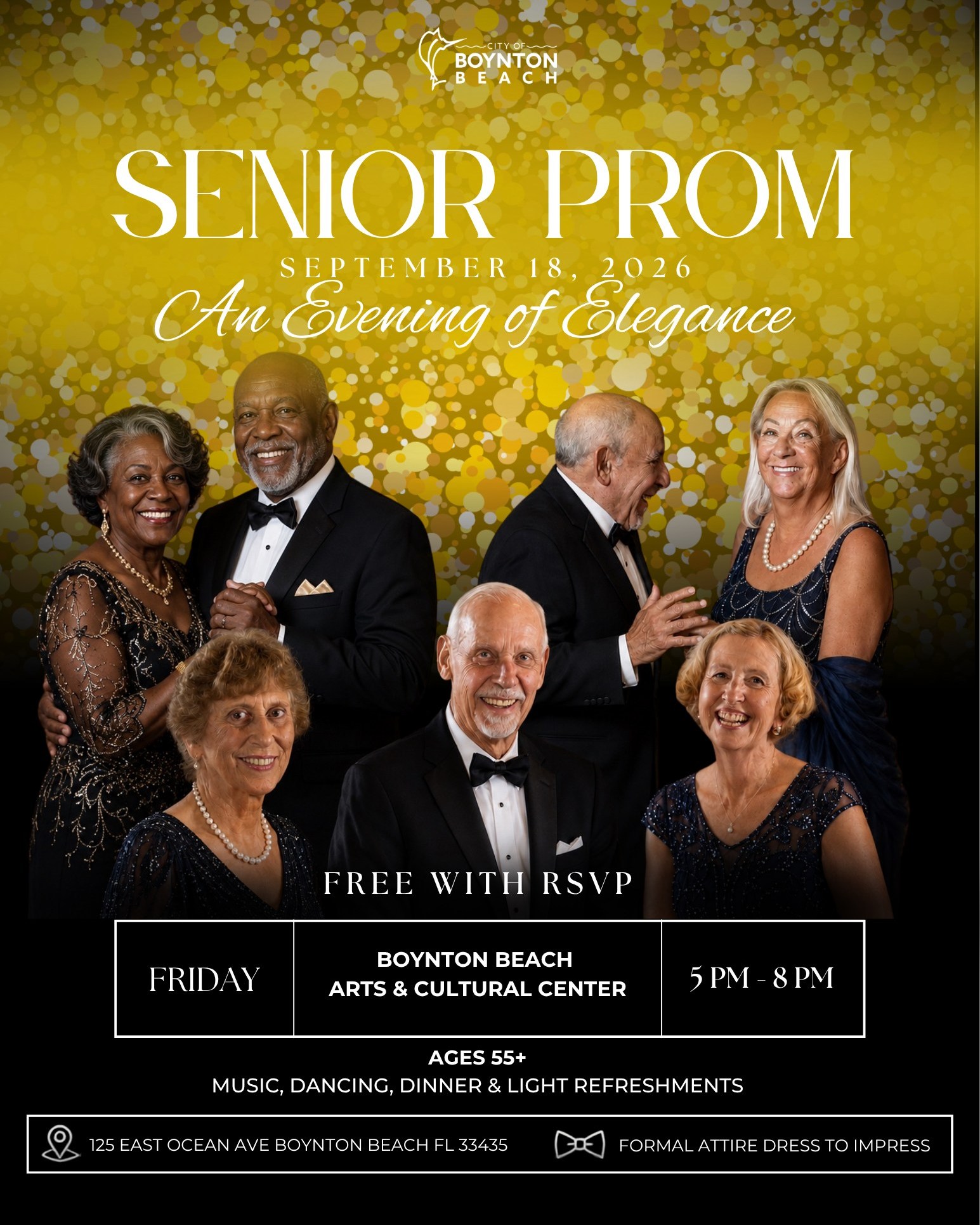 City of Boynton Beach senior prom 2026