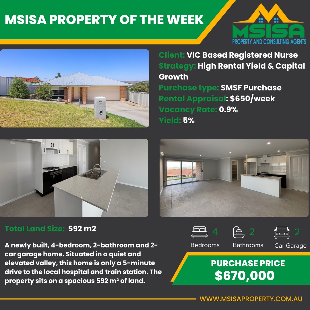 MSISA - The first property of the week for 2026 is here!!!📣🏠 Purchased ...