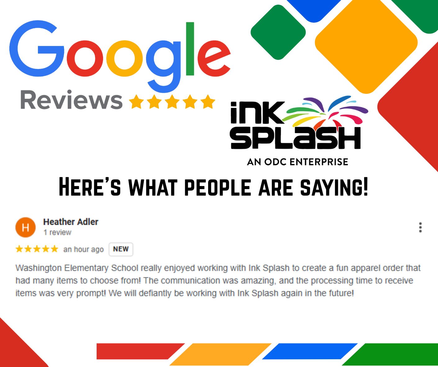 Ink Splash | Wisconsin Rapids WI