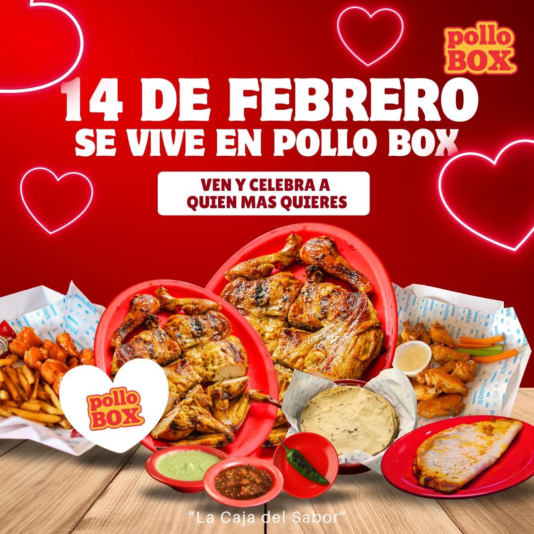 Pollo Box - 14 de febrero y un pollito… ¡la cita perfecta!... | Facebook