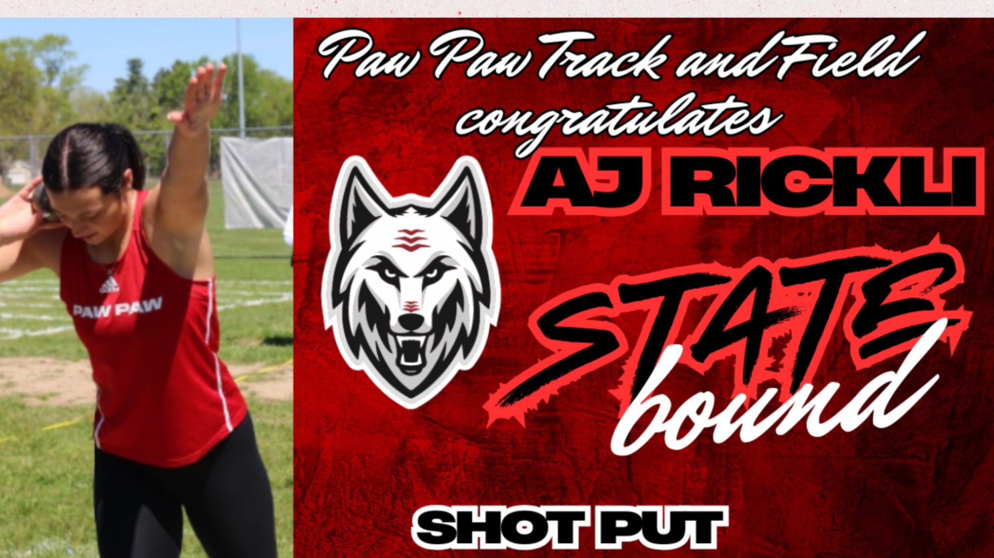Congratulations and good... - Paw Paw Red Wolves Athletics | Facebook