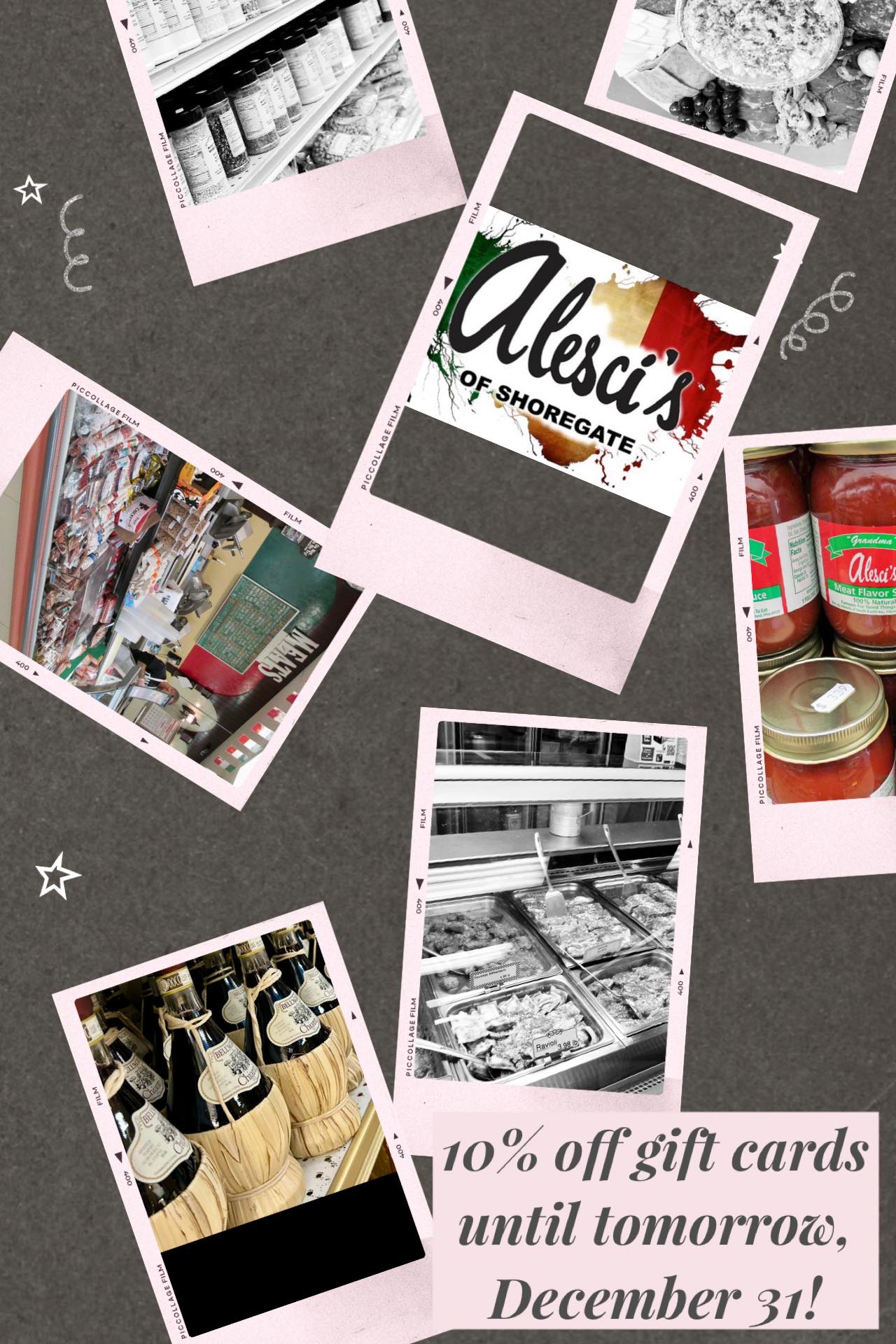 Alesci's - 🎁 The gift everyone loves just got even better—our gift card ...