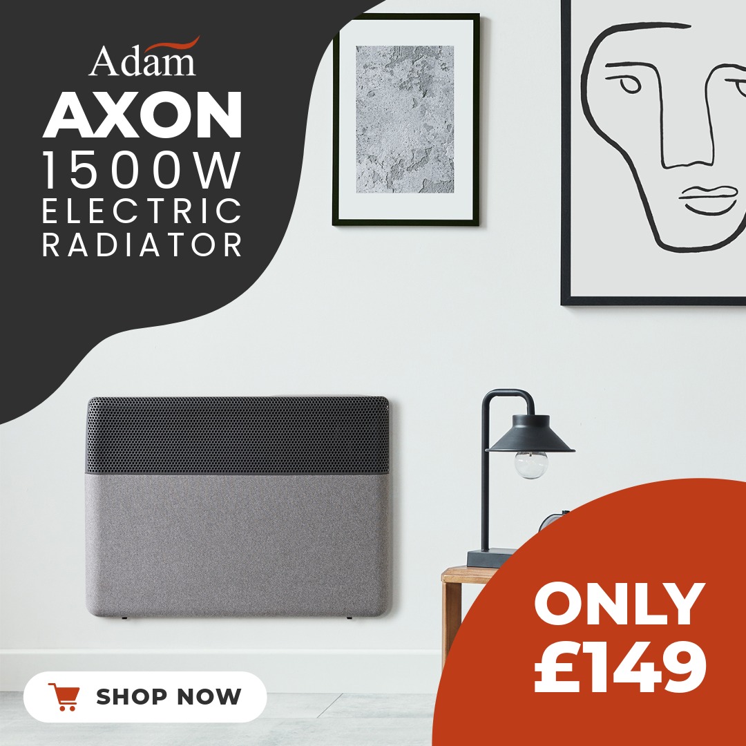 Fireplace - New radiator alert! 📢 Introducing the NEW Adam Axon ...