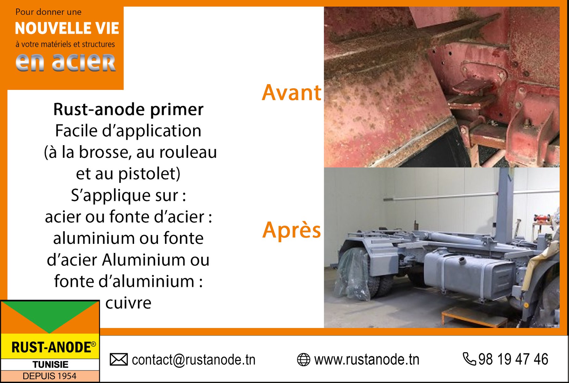 RUST ANODE PRIMER 😁Depuis 1954 👩‍🔧 📱... - Rust Anode Tunisie