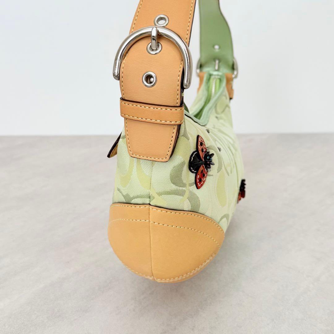 Coach Ladybug Green Optic Bag 2005 超レア品 Coach Ladybug Green Optic Bag 2005 Rare