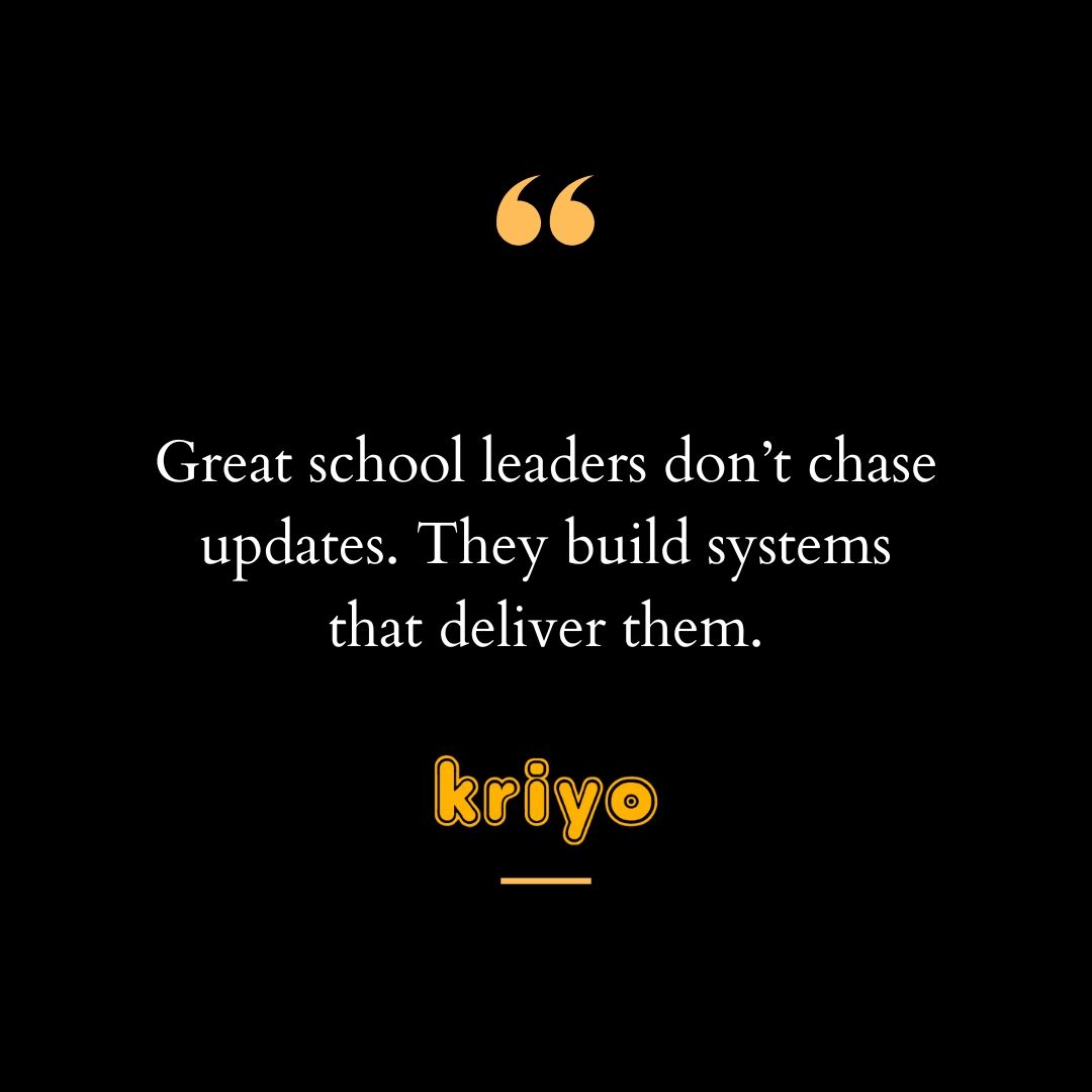 Kriyo #1 App for School & Childcare Management