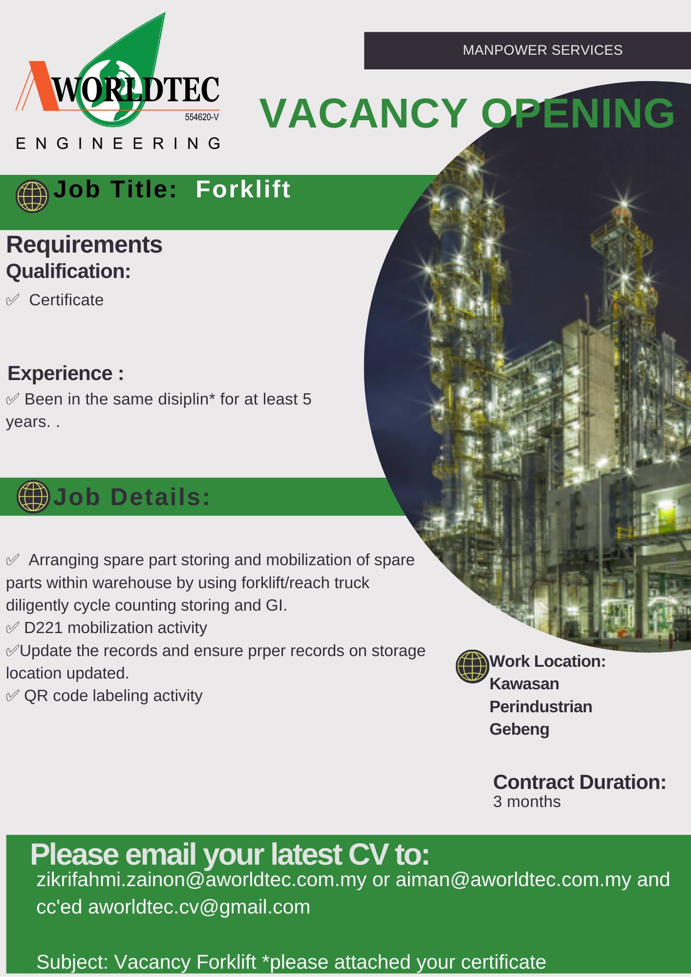 Aworldtec Engineering Added A New Aworldtec Engineering
