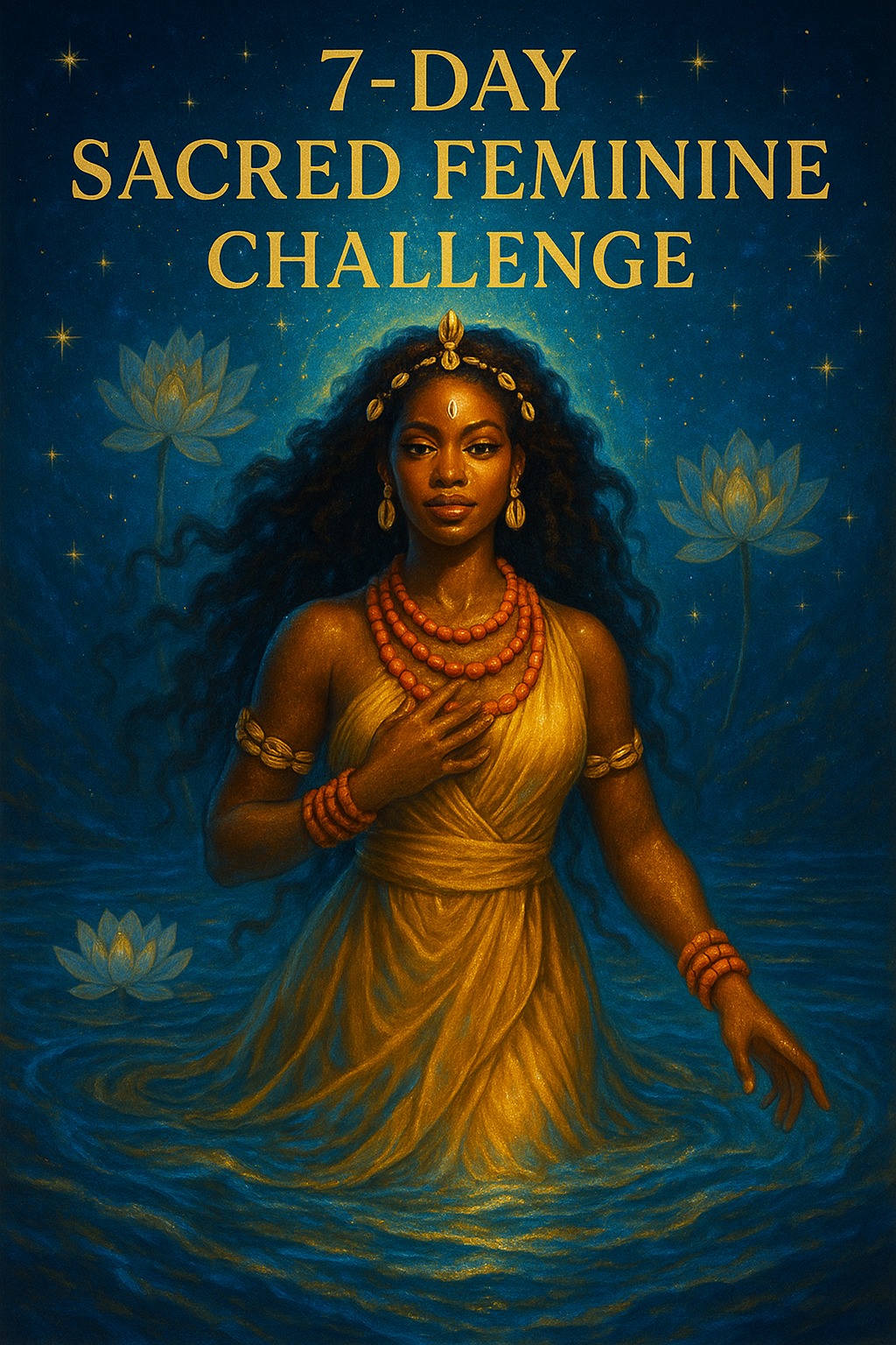 7 DAY SACRED FEMININE CHALLENGE: HEAL YOUR WOMB SAVE YOURSELF