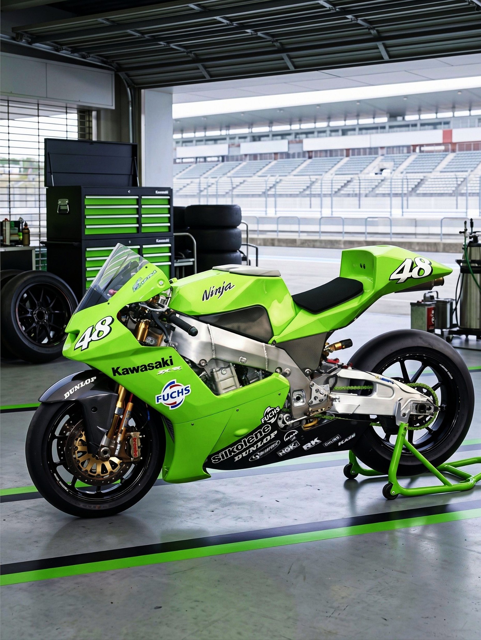 Akira Yanagawa 4️⃣🇯🇵 Kawasaki zx7r WSBK 2000 #akirayanagawa