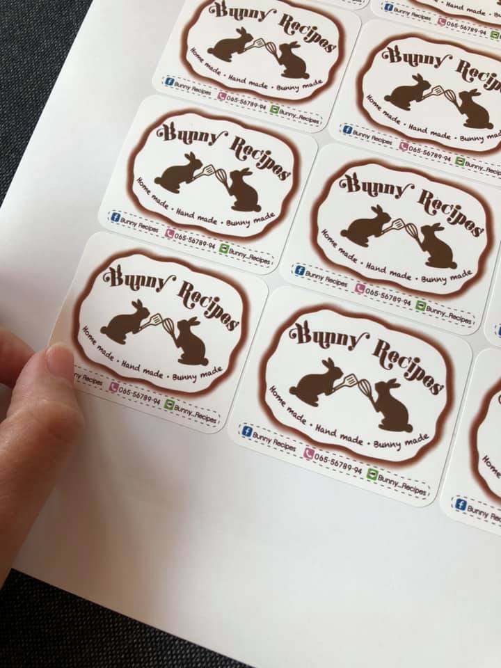 ส่งสติกเกอร์สวยๆ กันน้ำ อีก 2 เจ้าค่ะ #sticker #สติกเกอร์ #ฉลาก ...