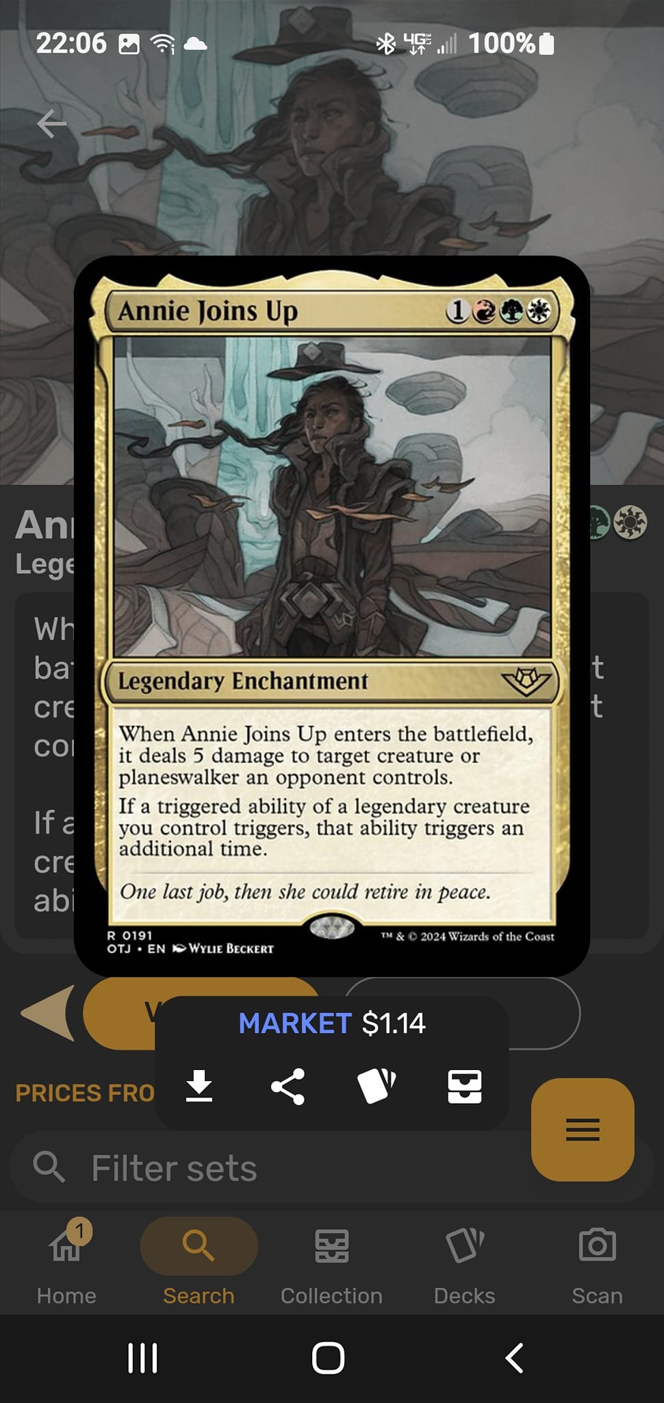 mtg joins up cards Tinybones Art Card [Outlaws of Thunder Junction Art Series] The item may be similar but not exactly the same as the image (e.g Will Annie joins up triggers