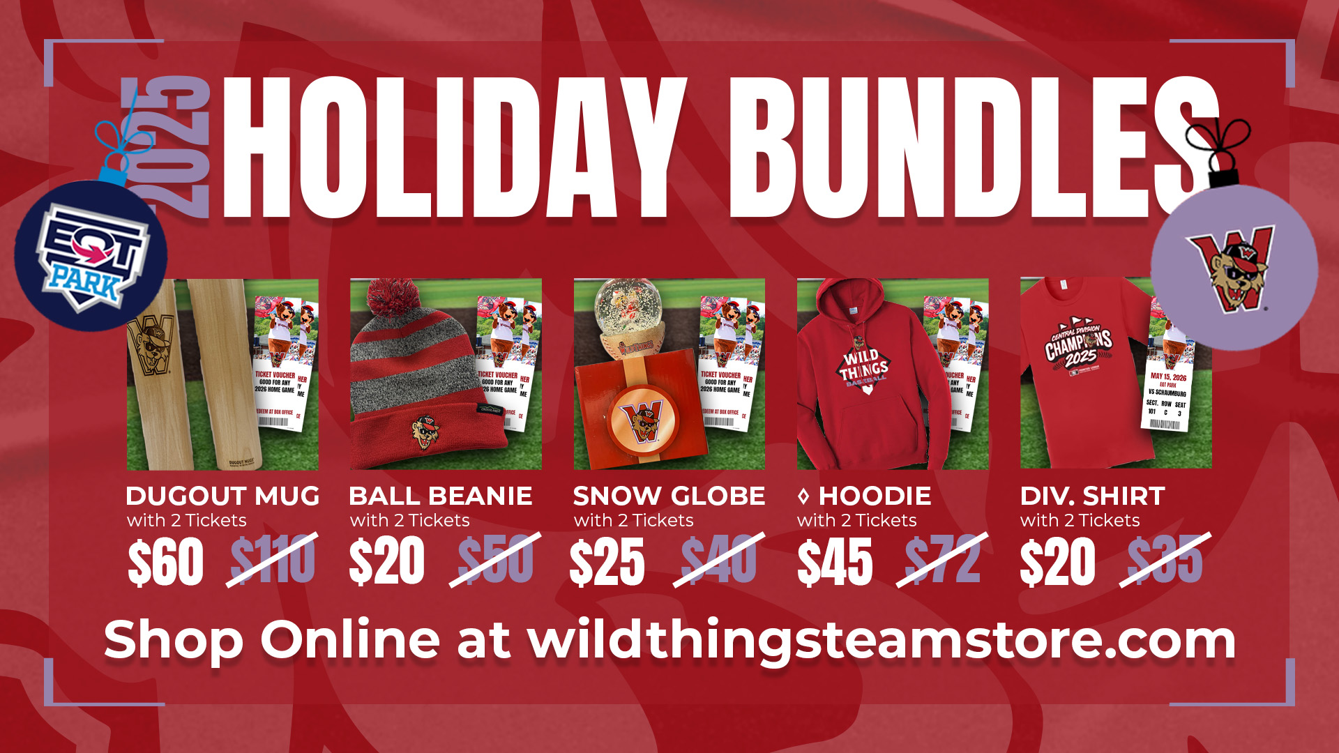 Holiday×WILD THINGS Washington - 🎄✨ The Wild Things Holiday Bundles are officially