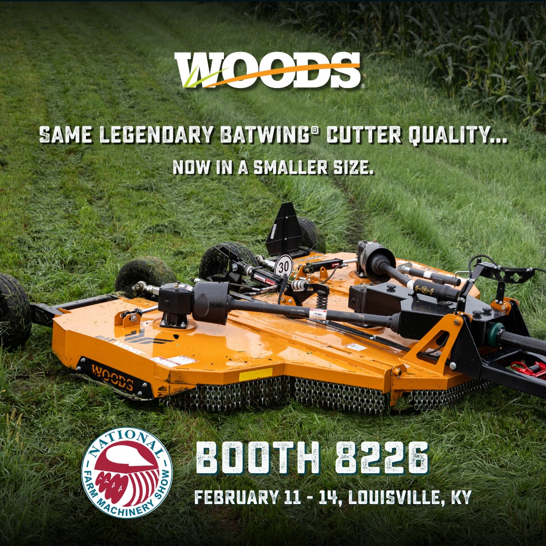 Woods - We’re heading to the 2026 National Farm Machinery Show from ...