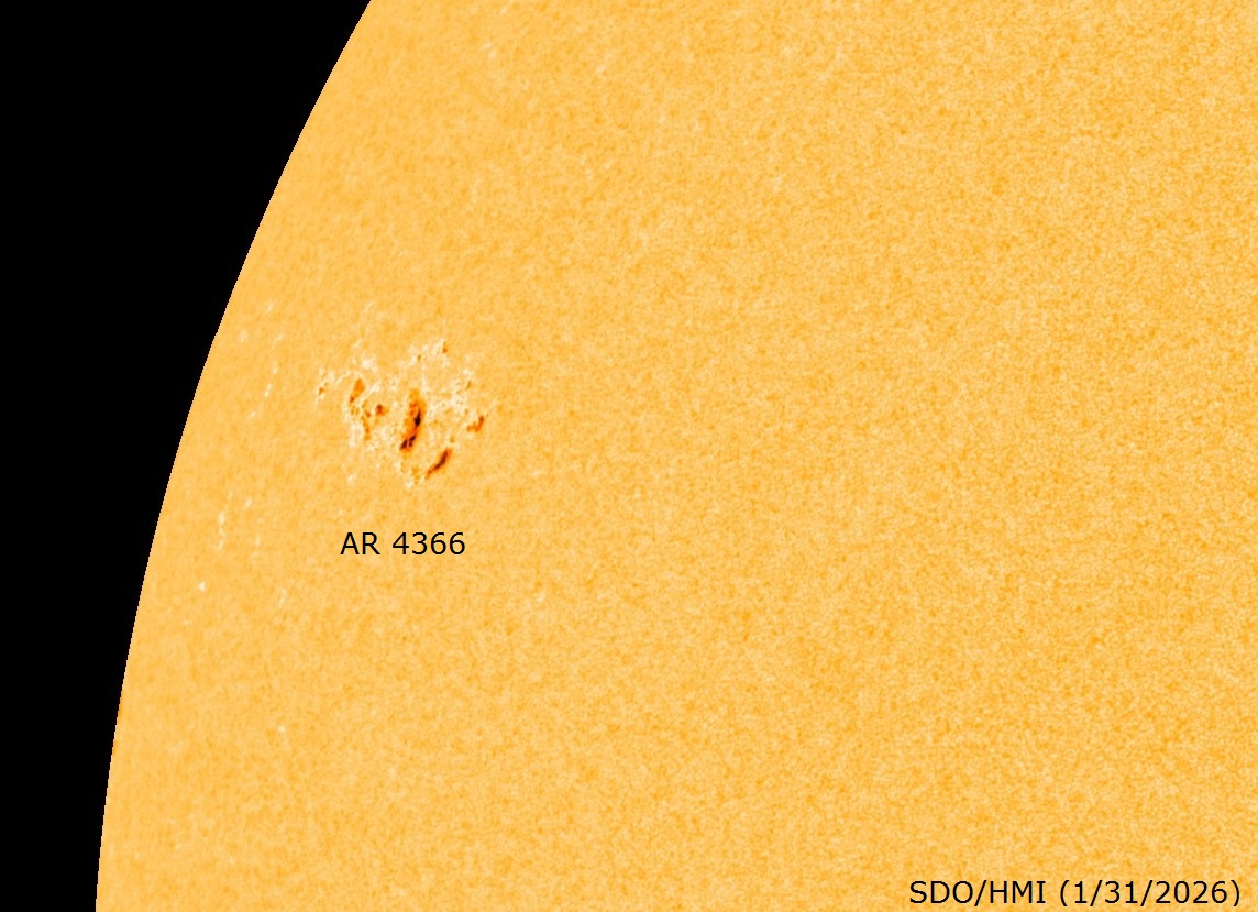 Newly assigned sunspot region... - Space Weather by SolarHam | Facebook