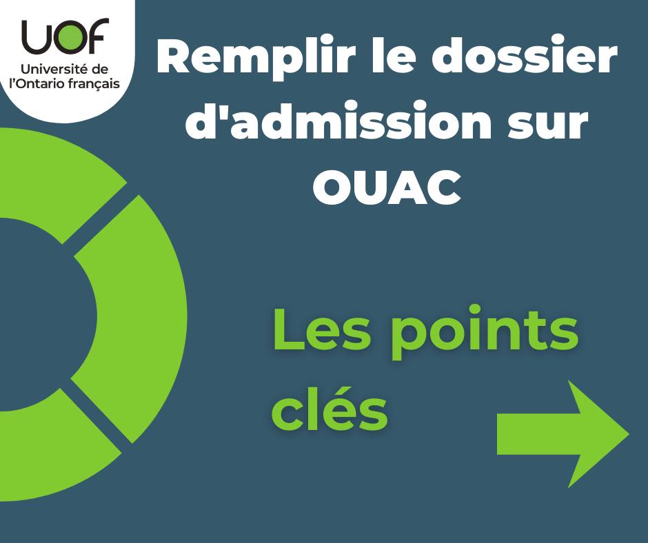 💡Comment remplir le... - Université de l'Ontario français | Facebook
