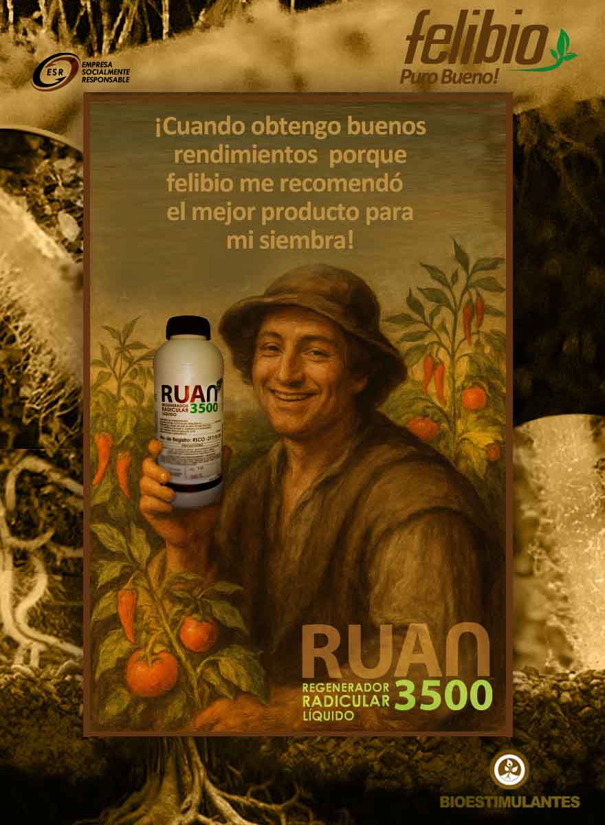 Nuestro Bioestimulante RUAN 3500,... - Fertilizantes Felibio | Facebook