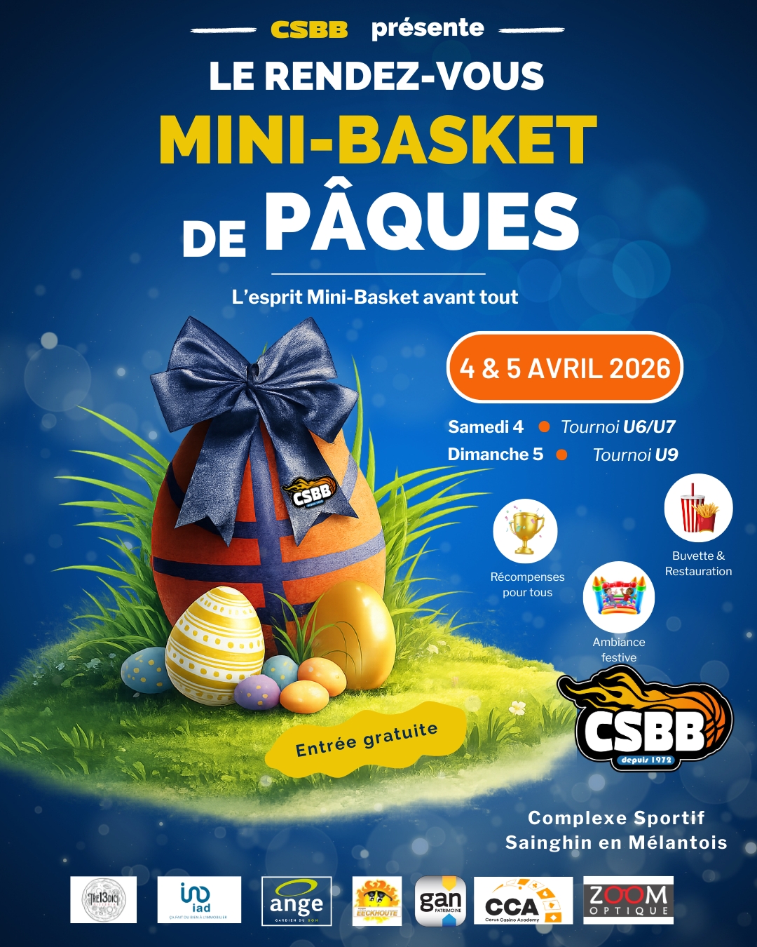🏀🐣 𝐓𝐨𝐮𝐫𝐧𝐨𝐢 𝐝𝐞... - CSBB Cysoing Sainghin Bouvines Basket | Facebook