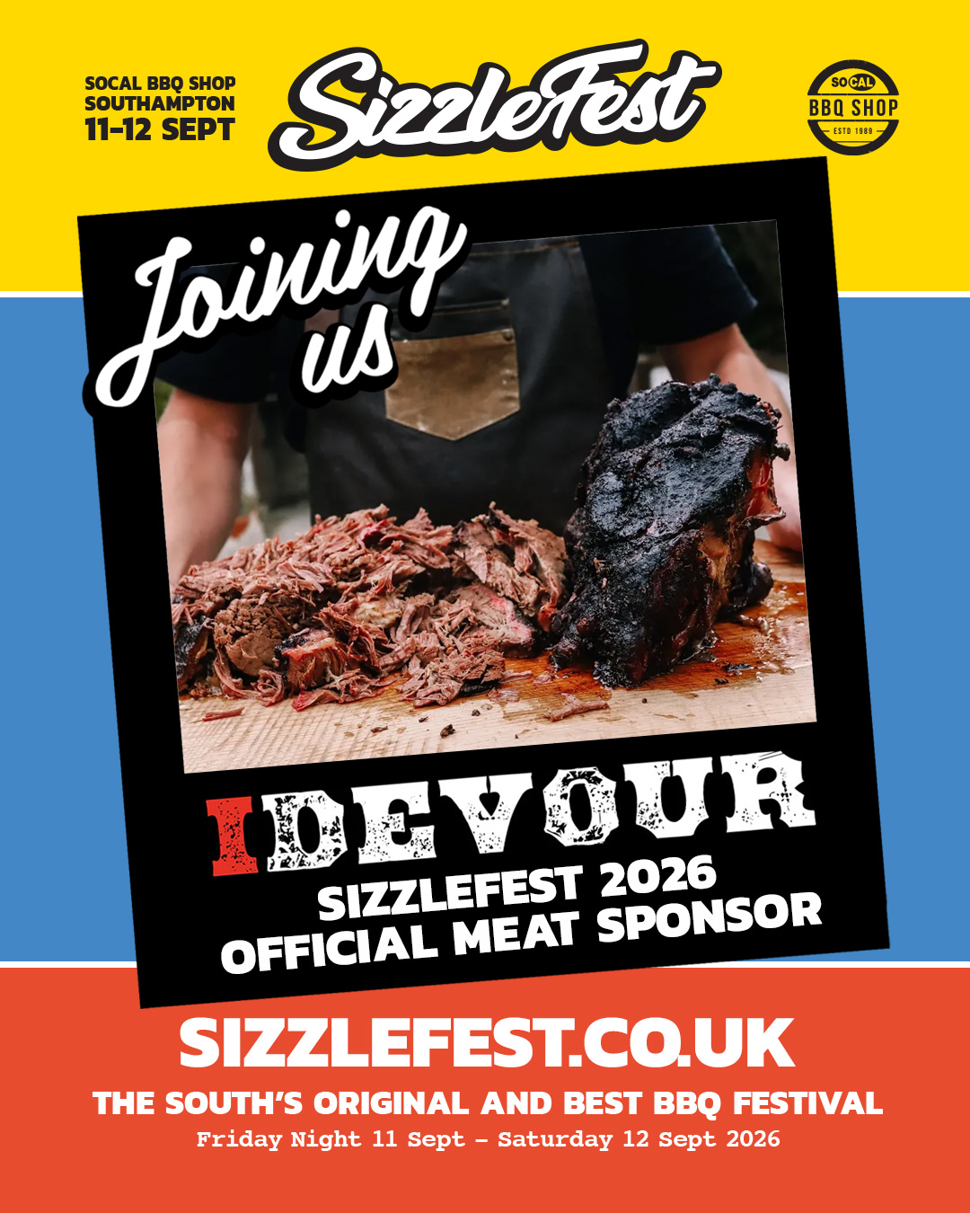 Socal BBQ Shop - 🔥 Sponsor Announcement: SizzleFest 2026 🔥... | Facebook
