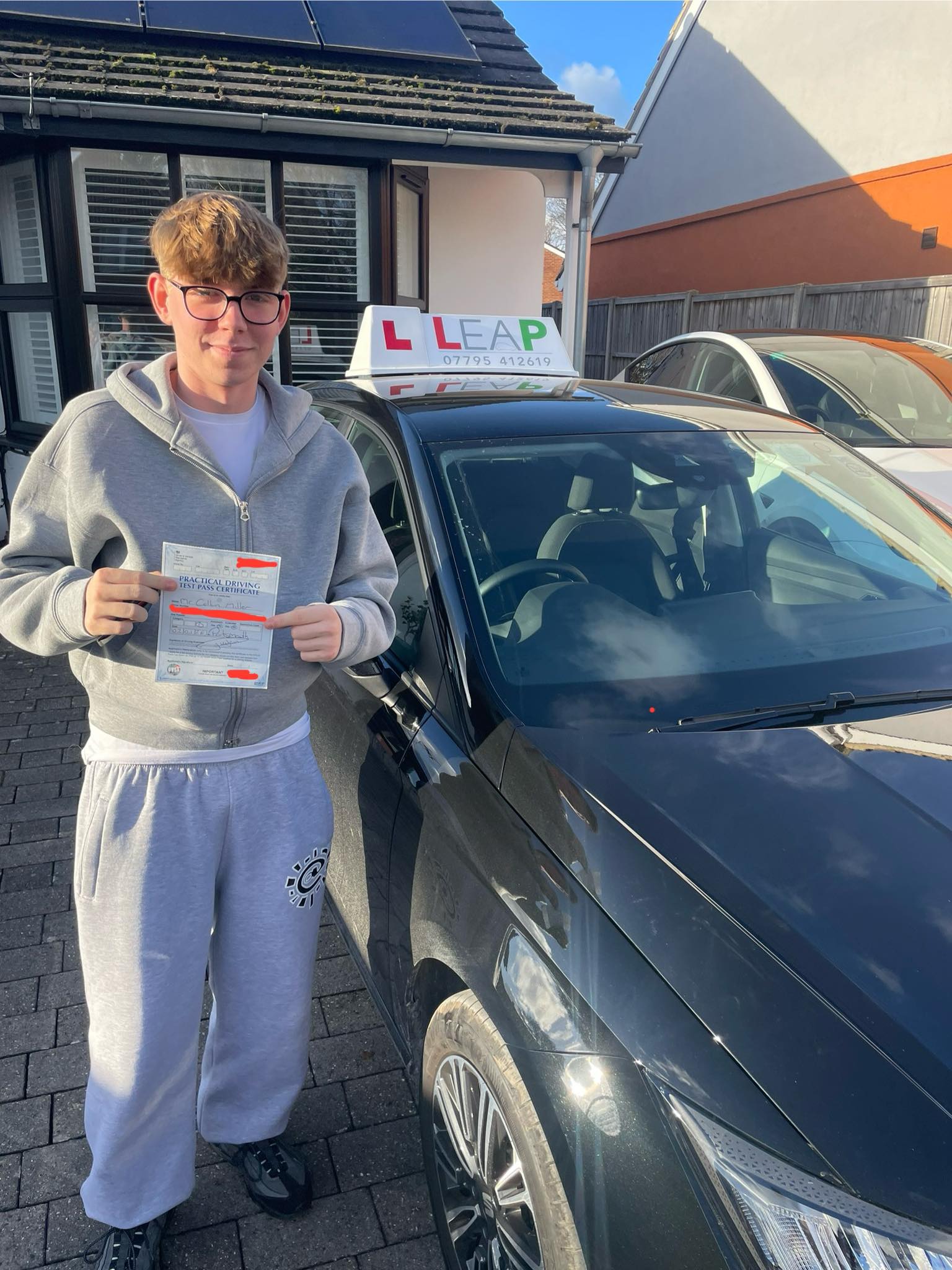 Leap - Great start to 2026 for Callum Miller who just passed his test ...