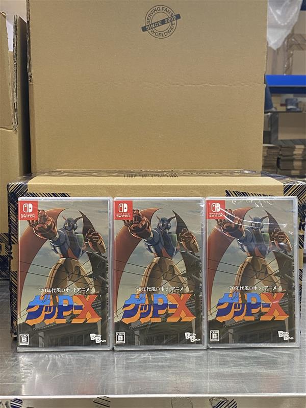 🤖✨ IT'S BACK! Geppy-X has powered back into stock at Playasia