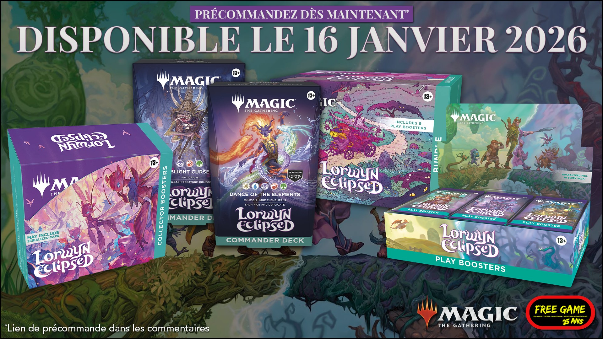 Collection MTG Magic : Lorwyn éclipsé – Booster Collector FR – MTG – Neuf Sous Blister
