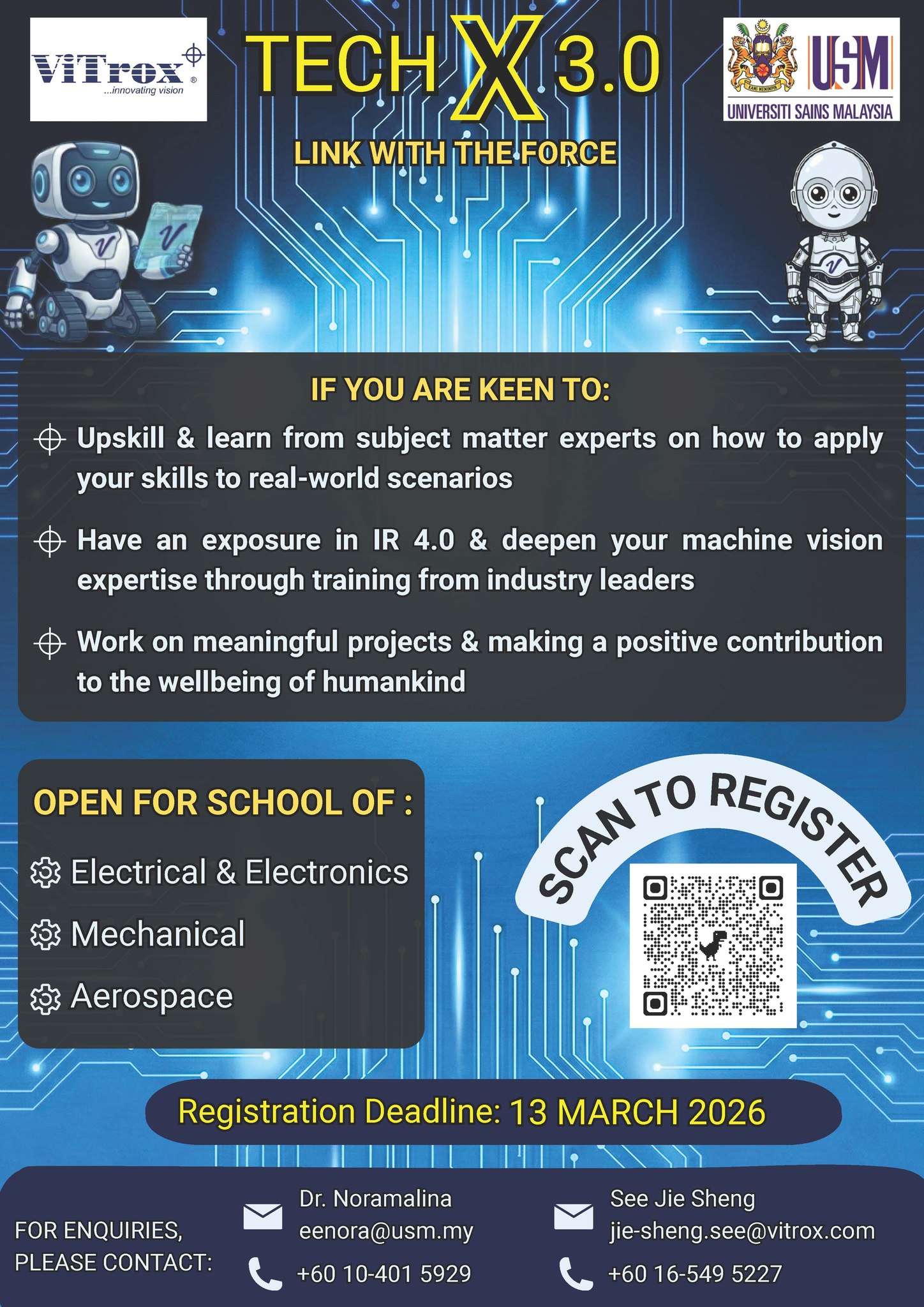 School - ViTrox Tech X 3.0 is NOW OPEN! This isn’t just another program ...