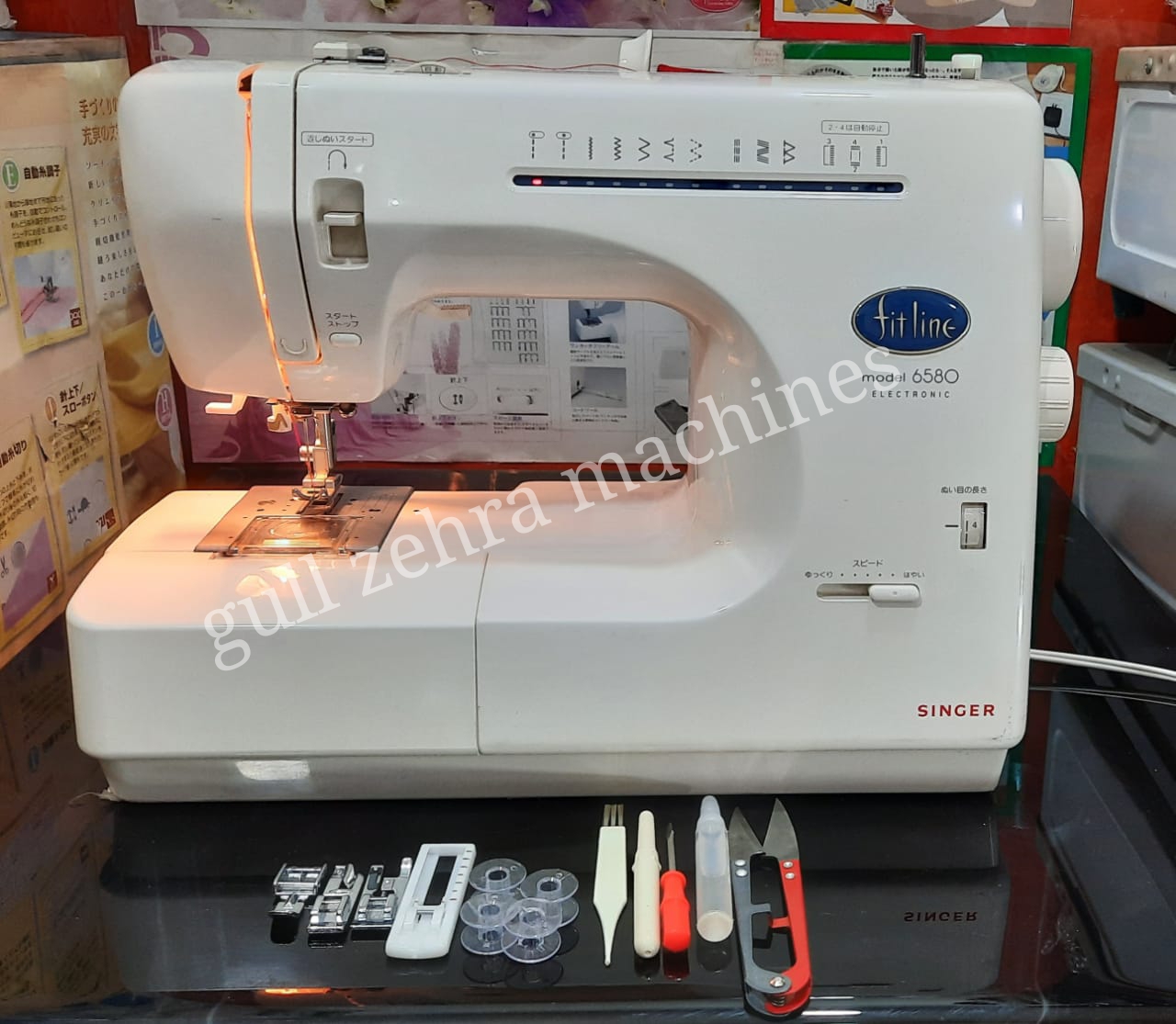 Singer fitline 6200 japnese sewing machine Simple stitch peko