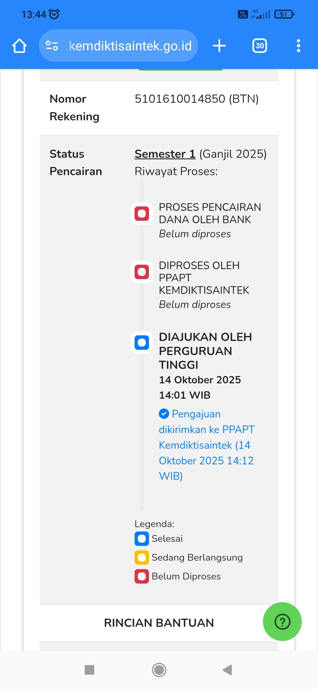 KIP KULIAH | kmren udah kuning proses ppapt skrng ko merah lagi ada yg ...