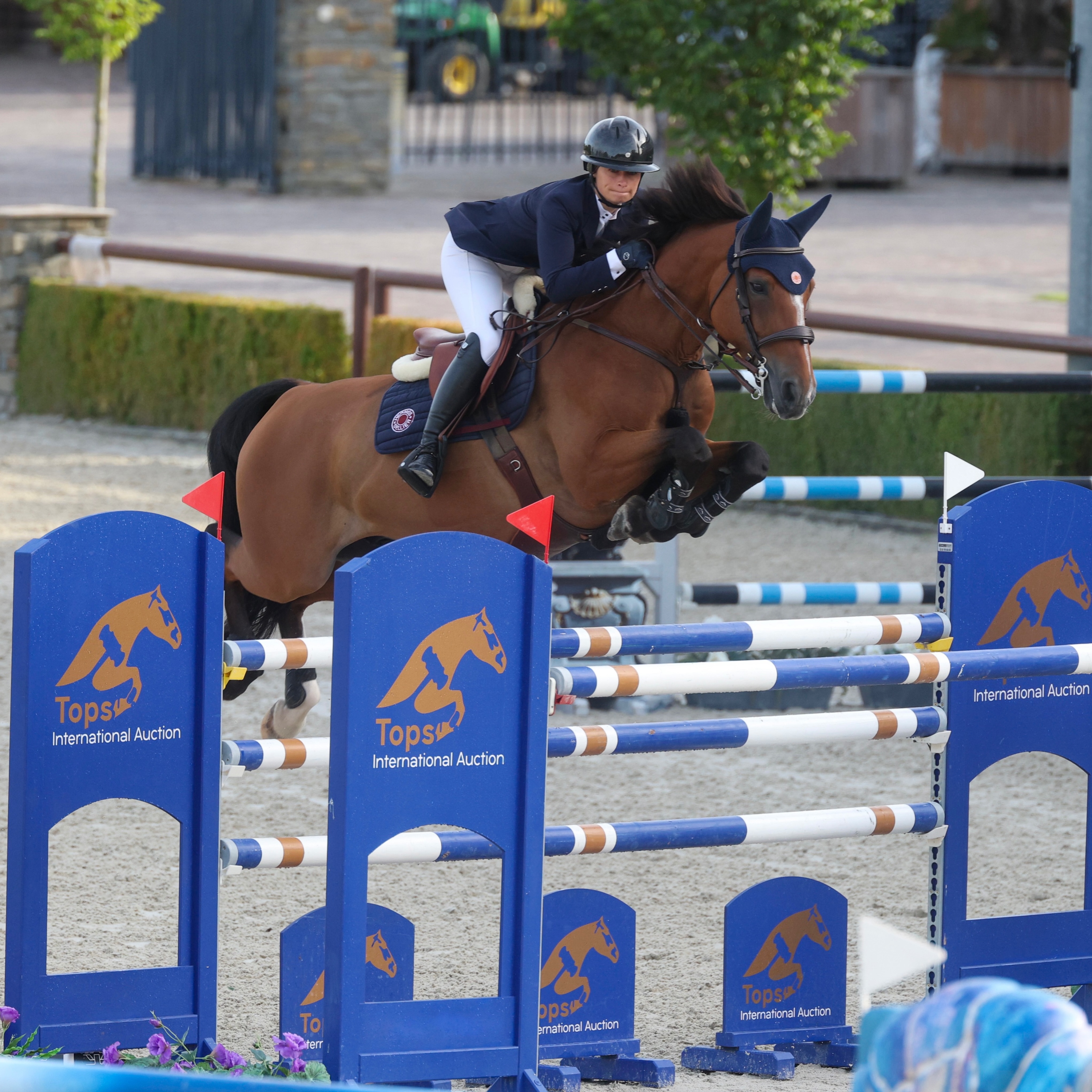 CSI2* 1.45m starting off our Saturday on the sand arena this