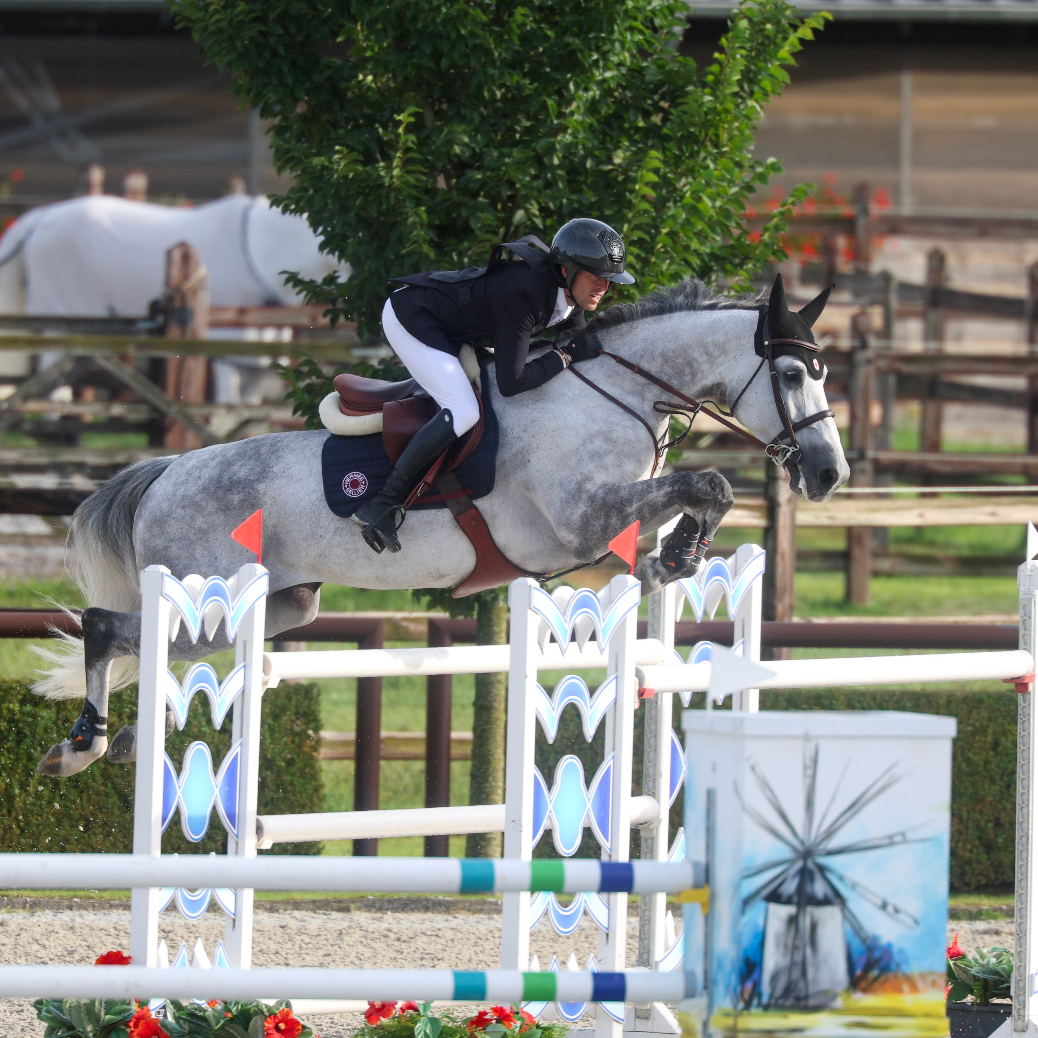 トップス P CSI2* 1.45m starting off our Saturday on the sand arena this