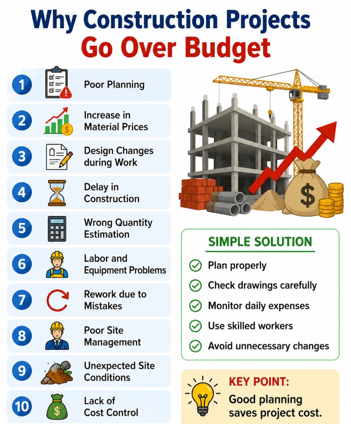 impact of poor planning in construction projects