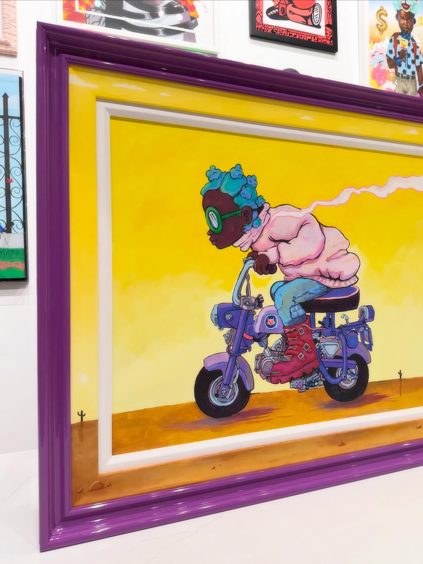 Frame - HEBRU BRANTLEY // that flower n word 1/1 (Edition of 35 1