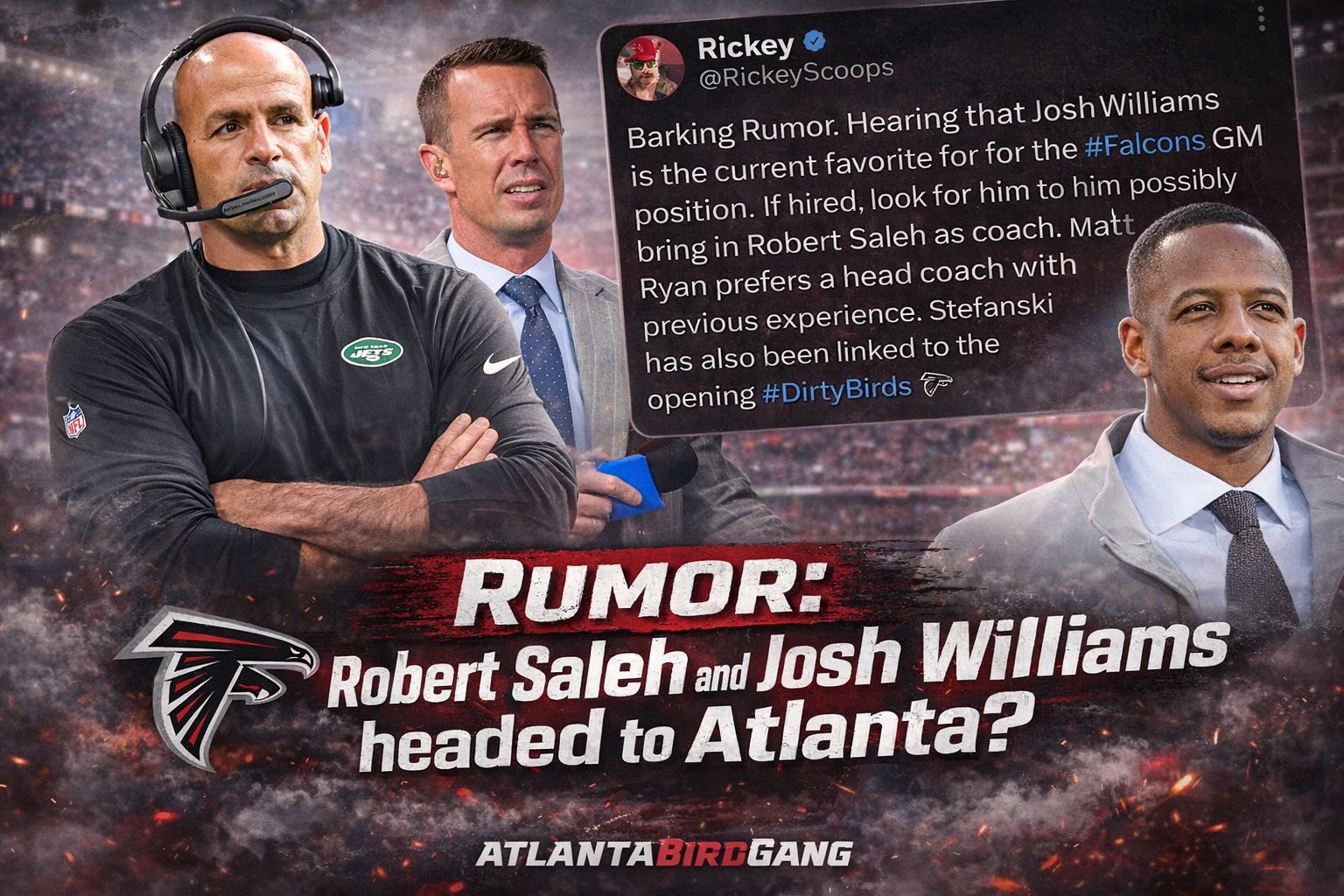 Atlantabirdgang - #RUMOR This rumor is making the rounds... | Facebook