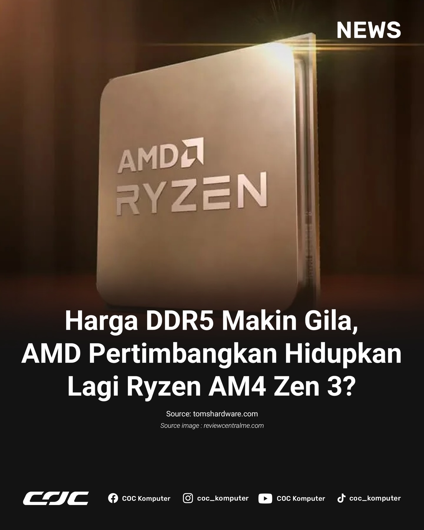 COC - AMD lagi ngasih harapan nih buat user PC lama gaisss.. Di tengah ...