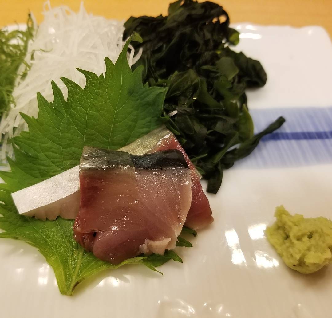 Luxury Travel Japan - Saba with marinated kelp, Saba kobusime, fish in ...