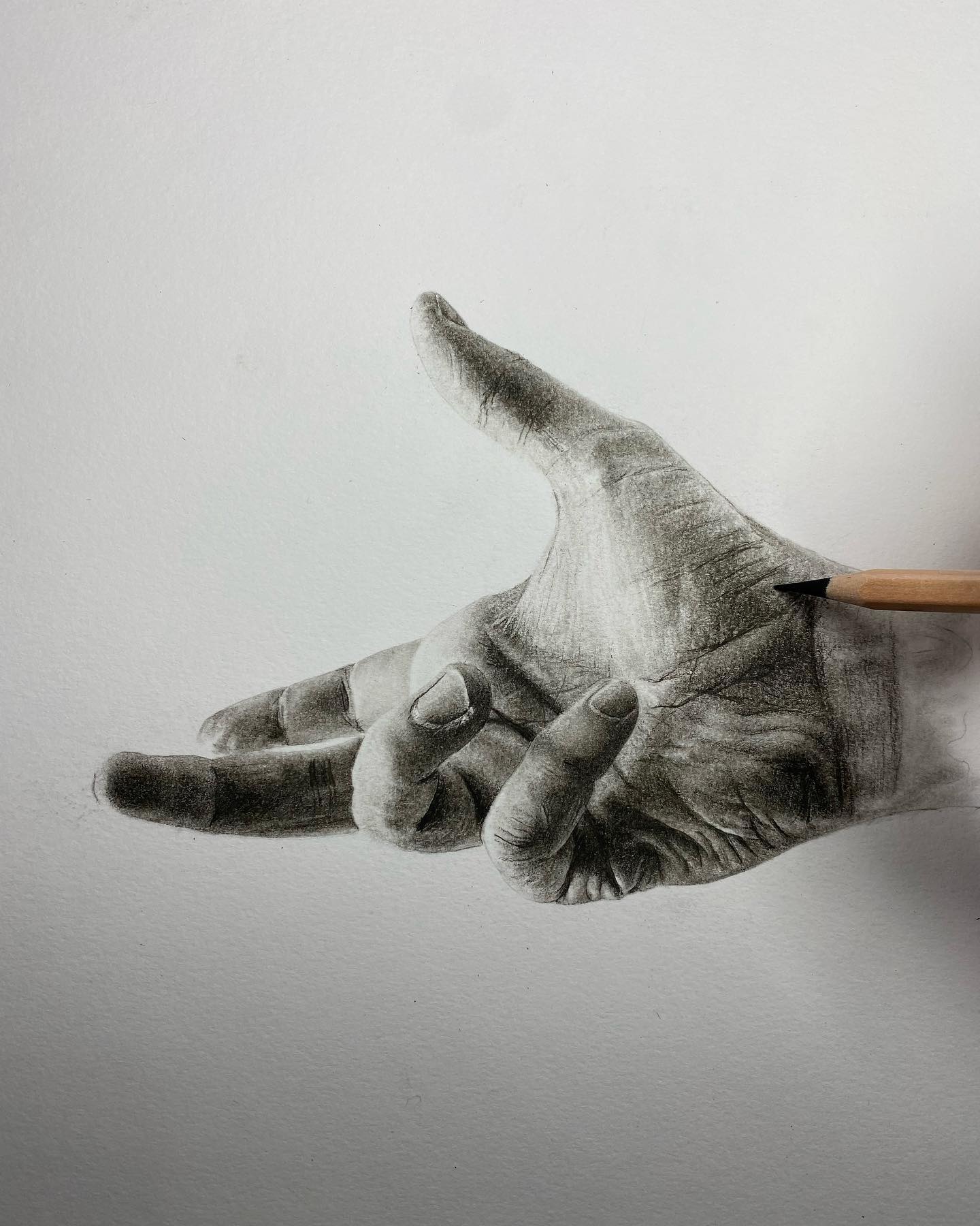 Carl Gaffney Artwork - Hands are one of the hardest things to draw ...