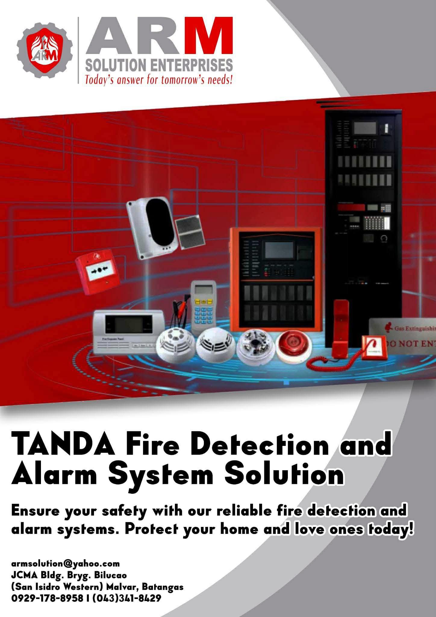 🔥 FIRE SAFETY STARTS WITH THE... - ARM Solution Enterprises | Facebook