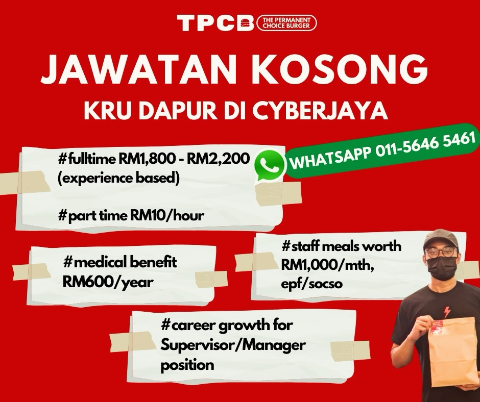 TPCB - The Permanent Choice Burger | Shah Alam