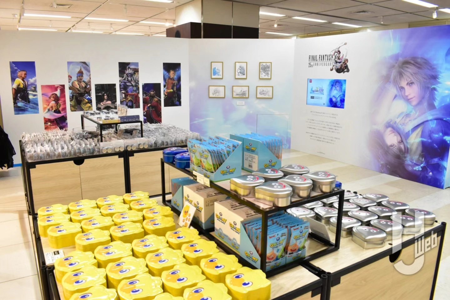 Hobby Japan Web visited the SQUARE ENIX POP UP STORE at Daimaru