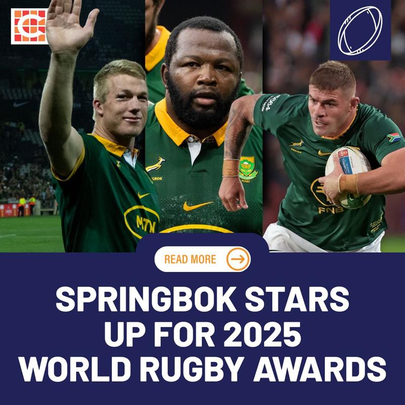 Springs - Sport | South African stars dominate the World Rugby Awards ...