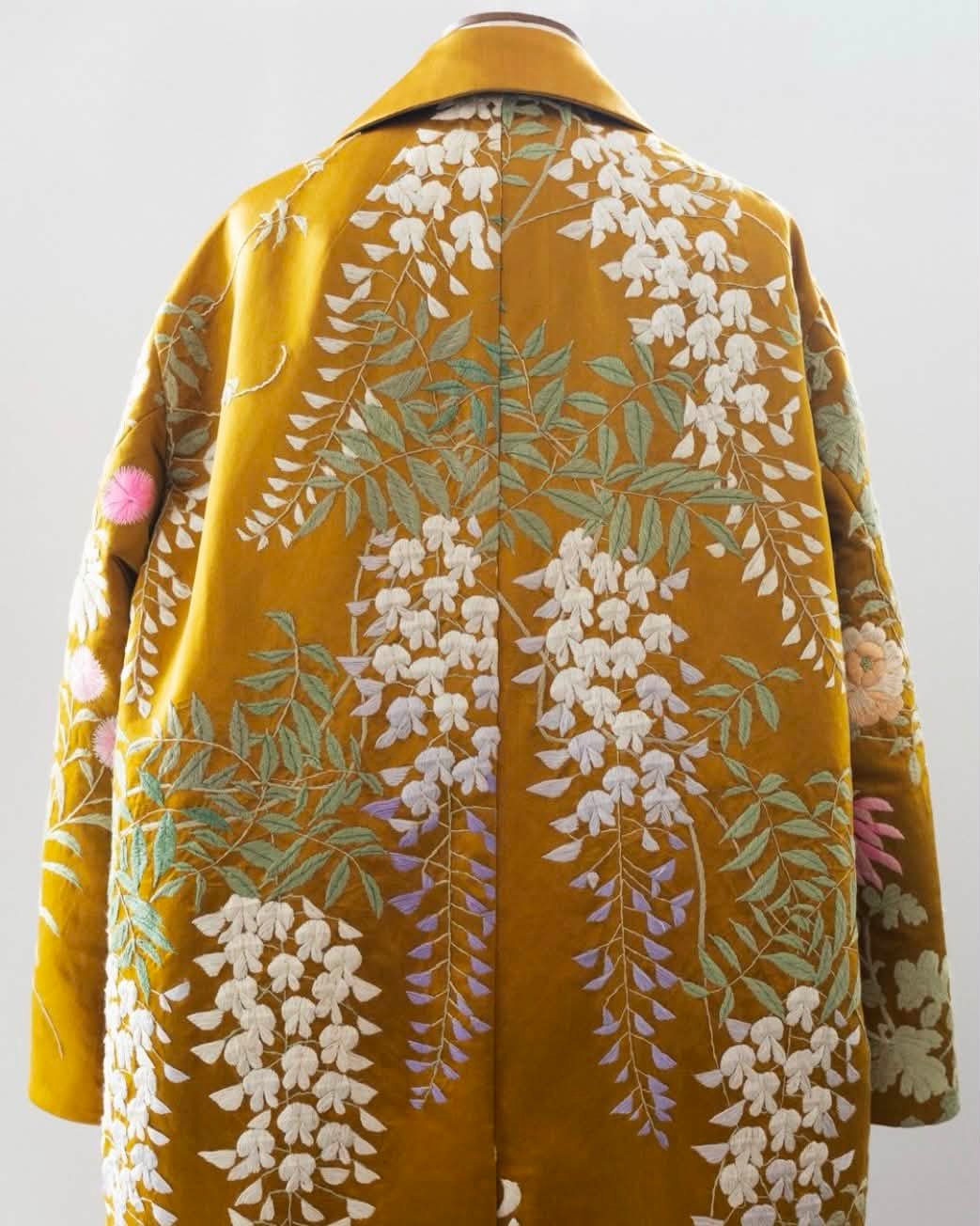 Givenchy by Sarah Burton A fully embroidered coat crafted from
