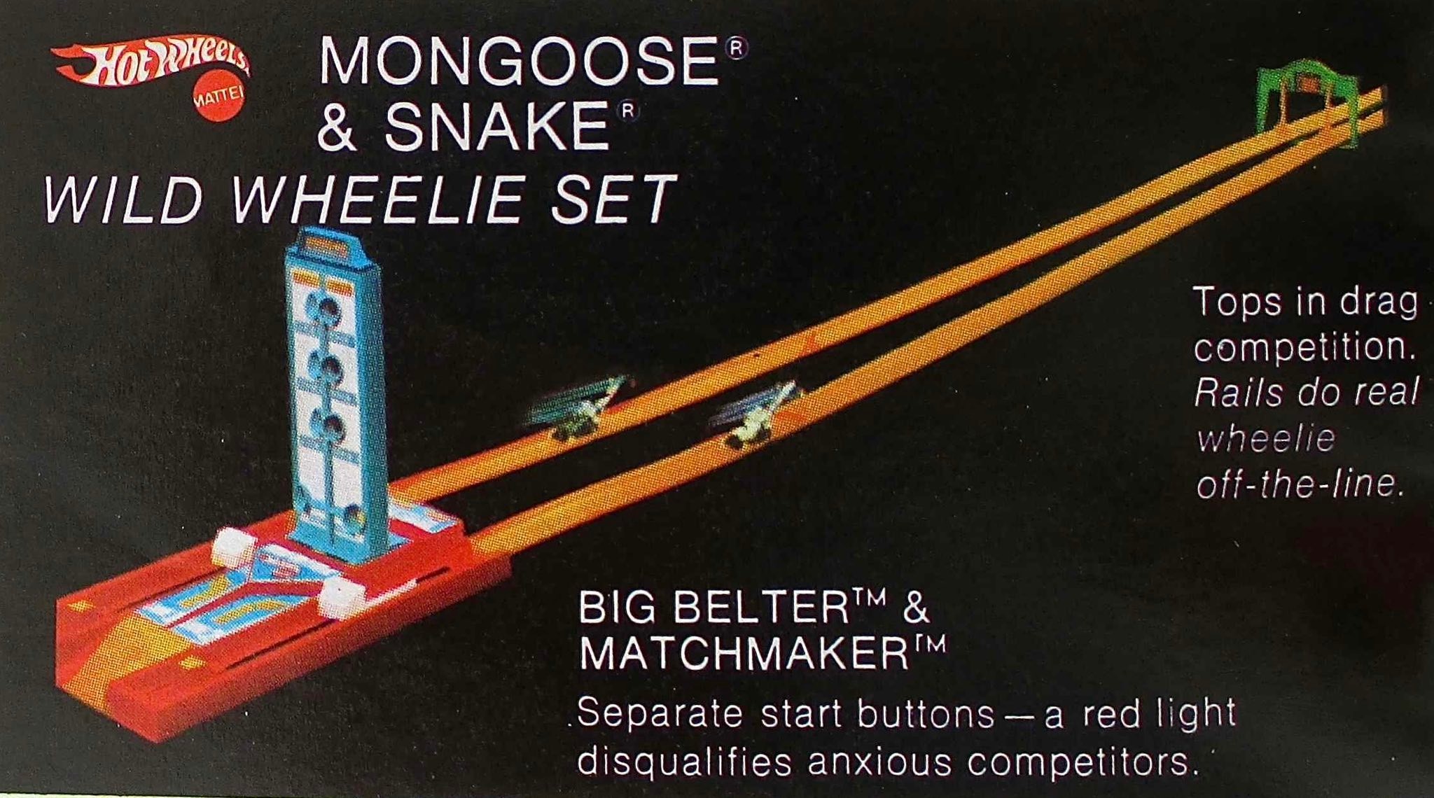 In 1970: Hot Wheels gave us the ULTIMATE drag race set! 🏁 The